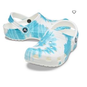 COPY - CROCS CLASSIC TIE-DYE GRAPHIC CLOGS